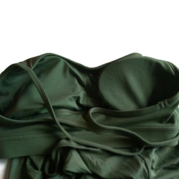 Lululemon Athletica Knot Tie Front Tank Top in Sage Green Size 8 - Picture 6 of 8